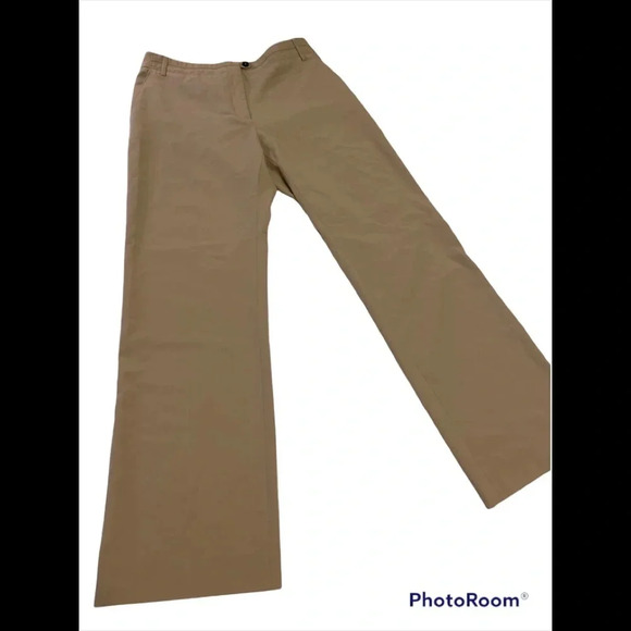 Gerard Darel Flat Front Khaki Pants Sz 40 - Picture 1 of 10